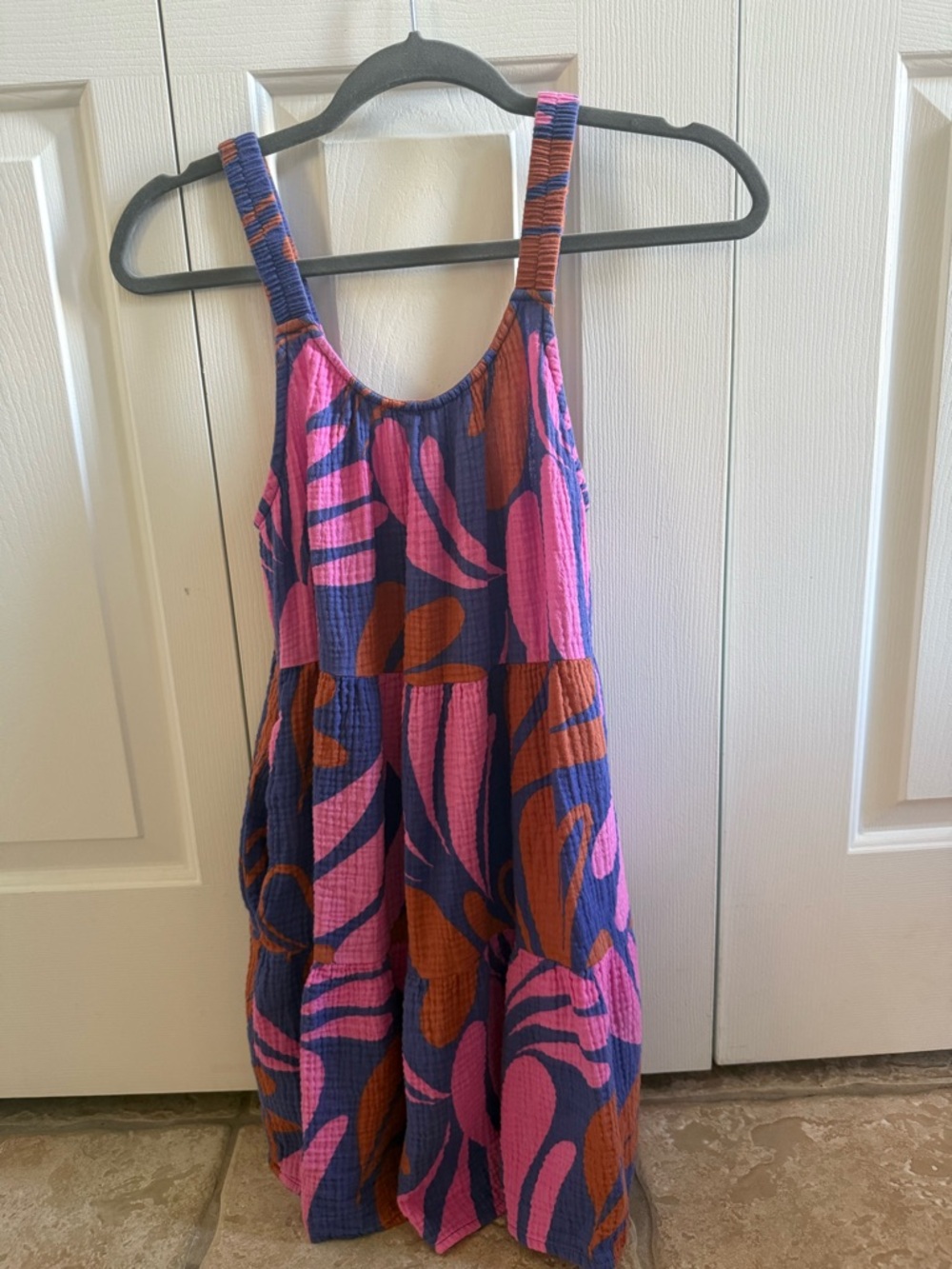 Vibrant Reef Patterned Tank Sundress